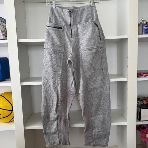 FREE PEOPLE MOVEMENT Gray Break Away Pants - Picture 4 of 8